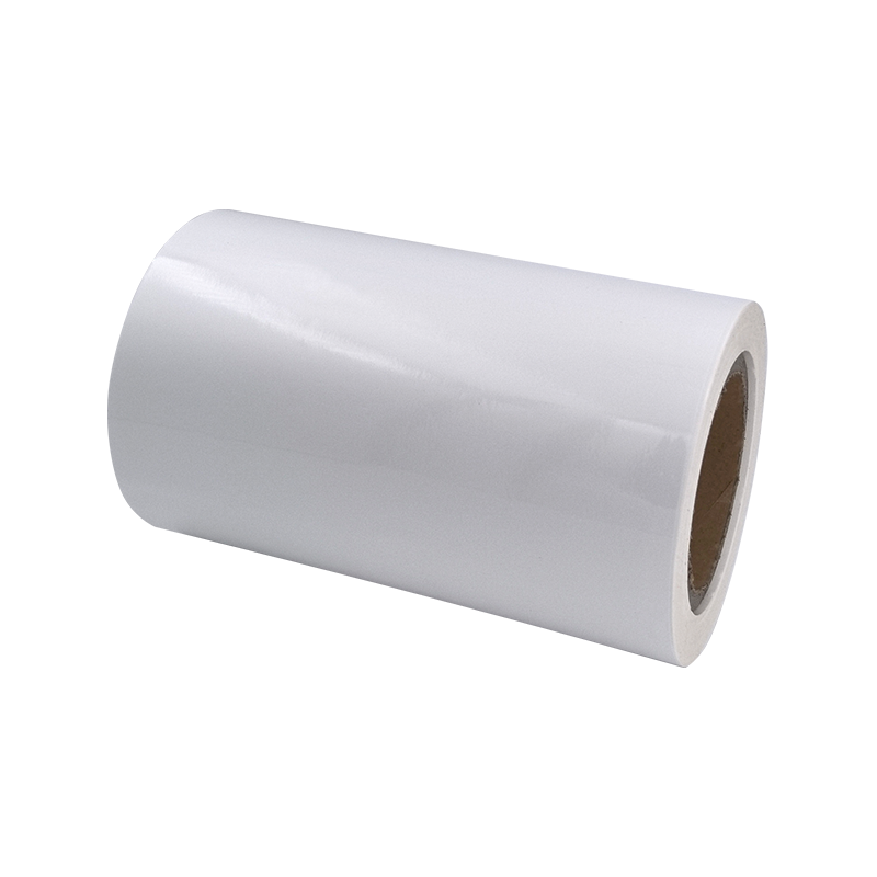 Materiale per etichette in PP bianco brillante da 60um