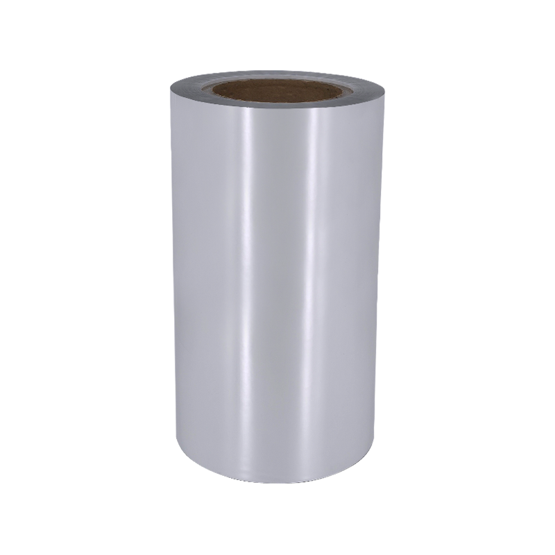 Materiale per etichette in PP argento brillante