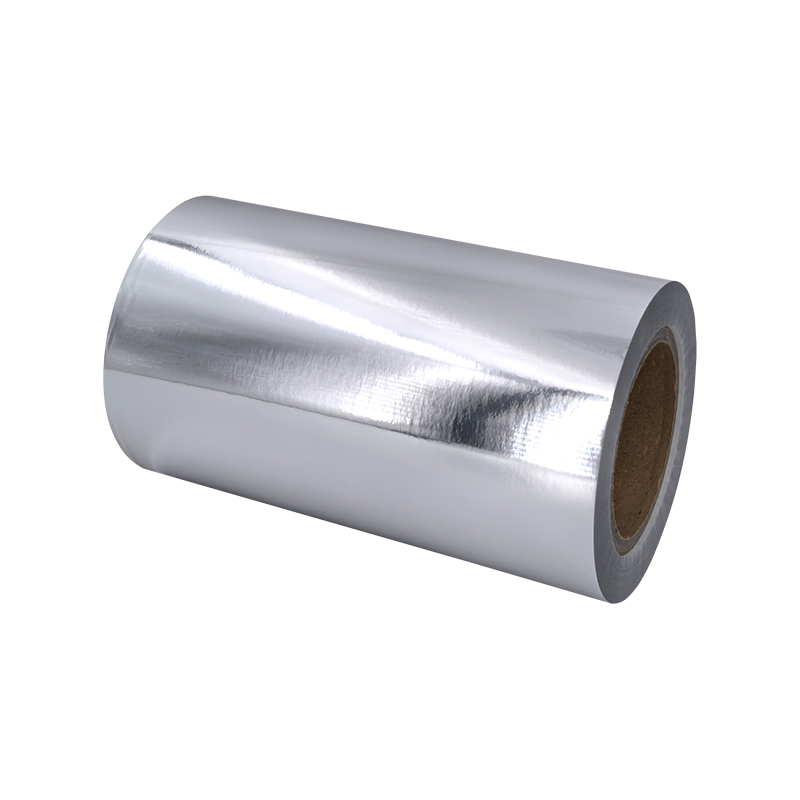 Materiale per etichette in PP argento brillante