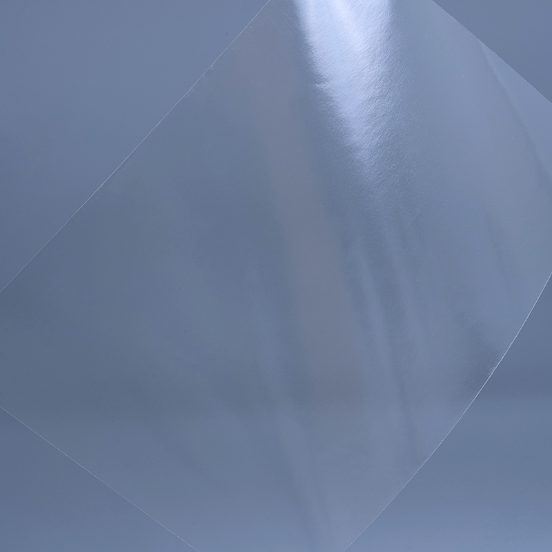 Rotolo Jumbo di etichette autoadesive in vinile con pellicola in poliestere autoadesiva trasparente da 50 mic