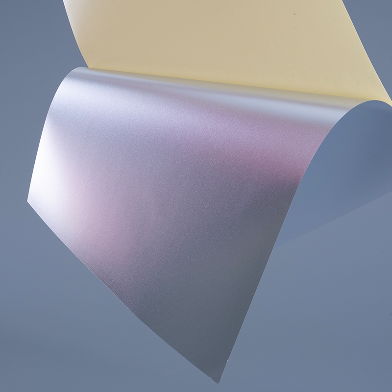 Pellicola autoadesiva in PET argento opaco a getto d'inchiostro