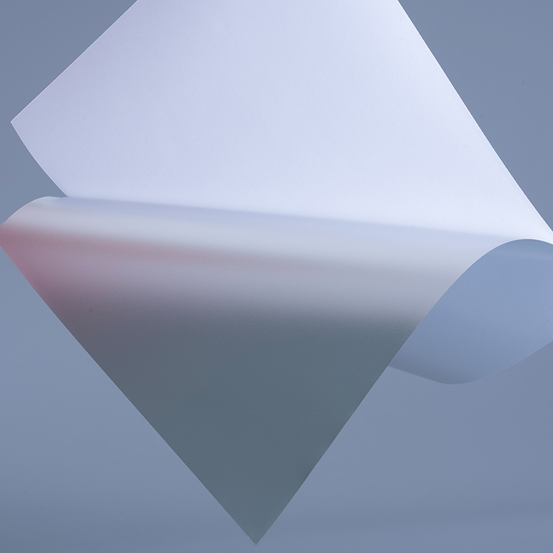 Pellicola autoadesiva in PET argento opaco a getto d'inchiostro