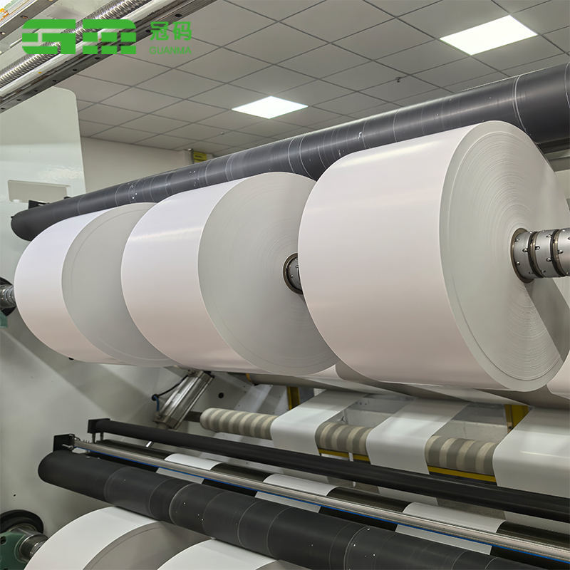 Etichetta adesiva per imballaggio alimentare congelata in carta sintetica bianca opaca